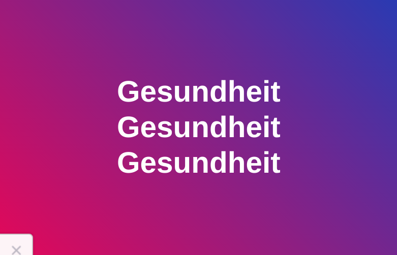 Gesundheit