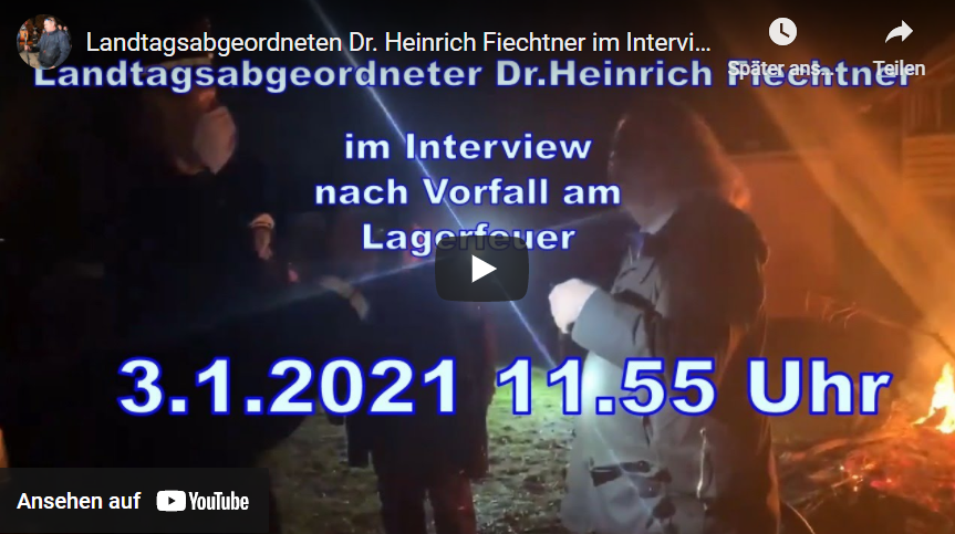 MdL Dr. Fiechtner bestätigt erneut das alle Gottes Hilfe zur Corona-Bekämpfung benötigen!