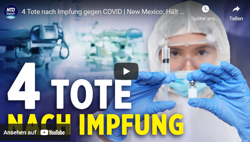 Corona-Impfung am ENDE? 4 Tote nach Impfung gegen COVID!