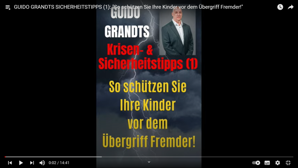 SICHERHEITSTIPPS (1): „So schützen Sie Ihre Kinder vor dem Übergriff Fremder!“