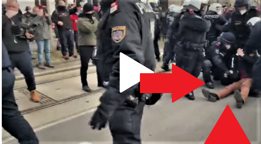 Eilmeldung aus Wien: Journalisten Michael Scharfmüller gewaltsam von Polizei verhaftet!