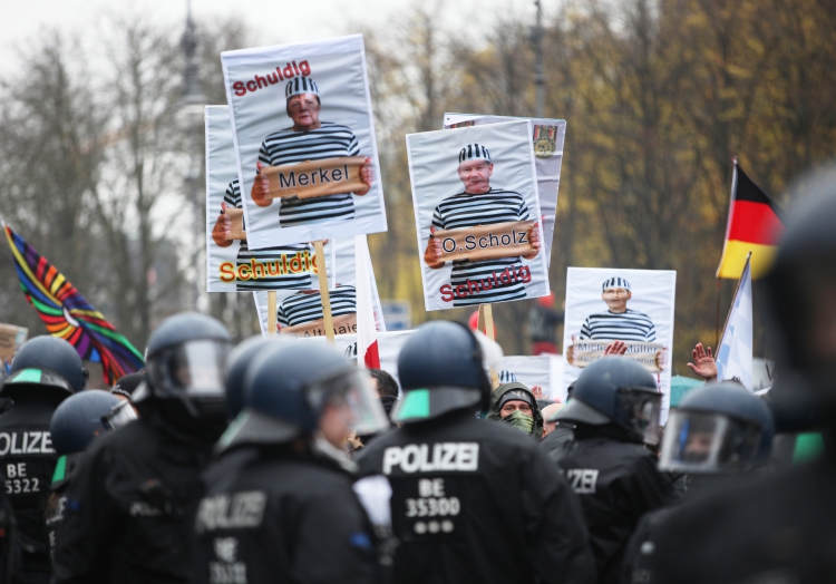 BKA warnt vor Radikalisierung der Corona-Proteste