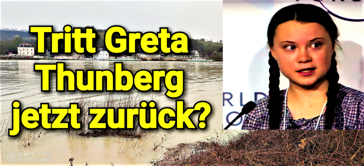Tritt Greta Thunberg jetzt zurück? Ein ganz normaler Winter, mit Regen, Schnee, Kälte und Hochwasser!
