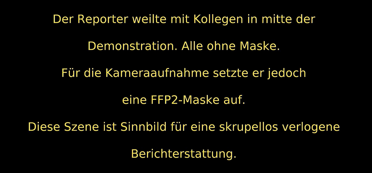 Österreich: Verlogene Berichterstattung – Reporter ohne Maske auf Demo!