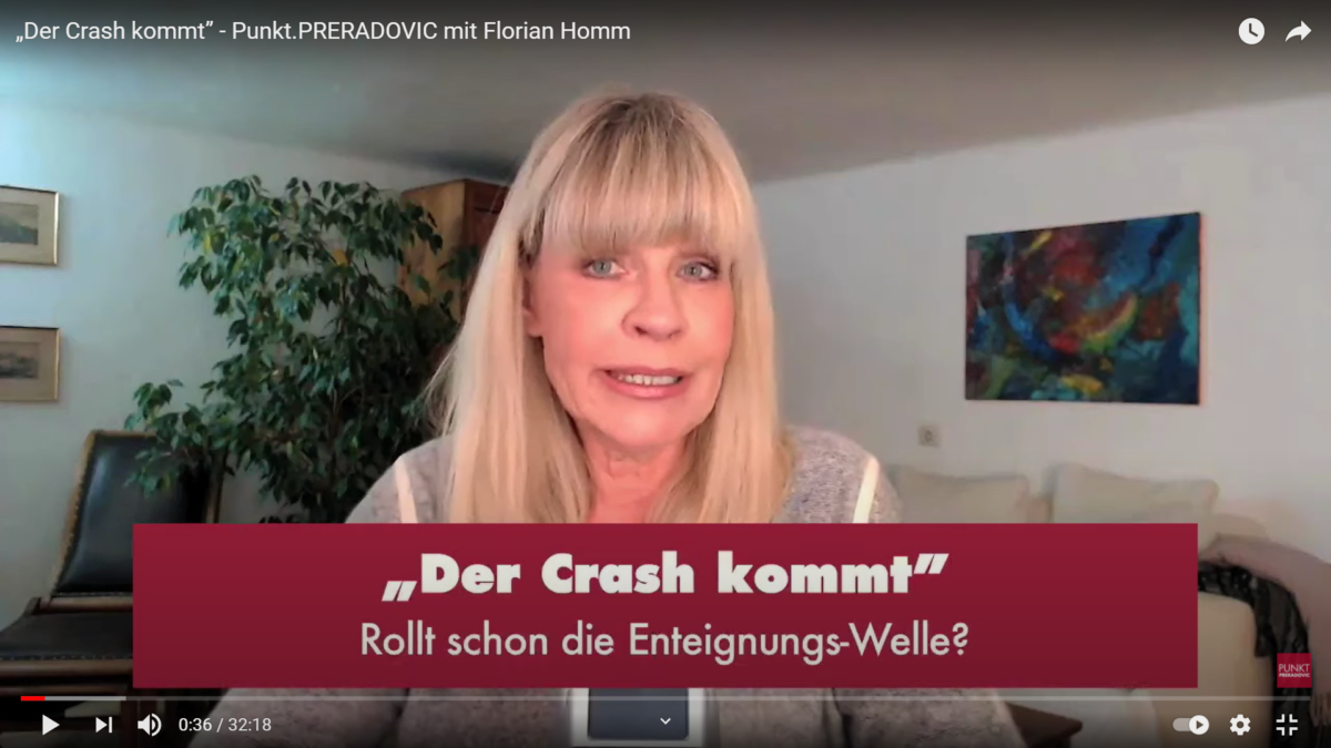 Der Corona-Crash kommt – Punkt.PRERADOVIC mit Florian Homm!
