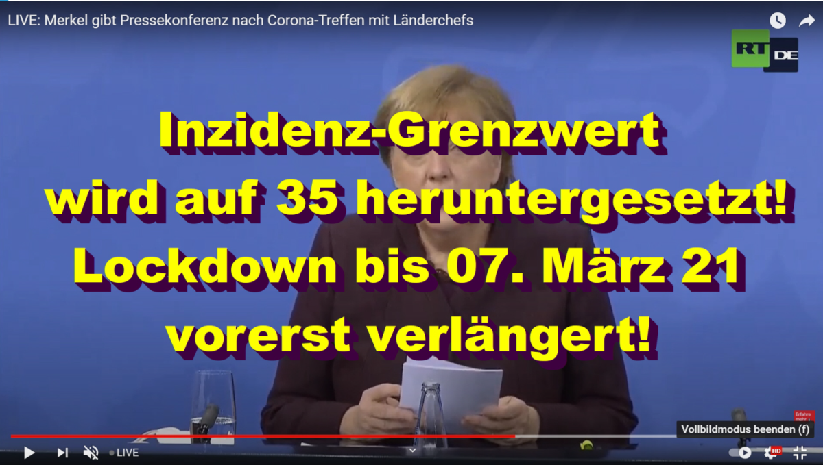 LIVE: Merkel gibt Pressekonferenz nach Corona-Treffen mit Länderchefs!