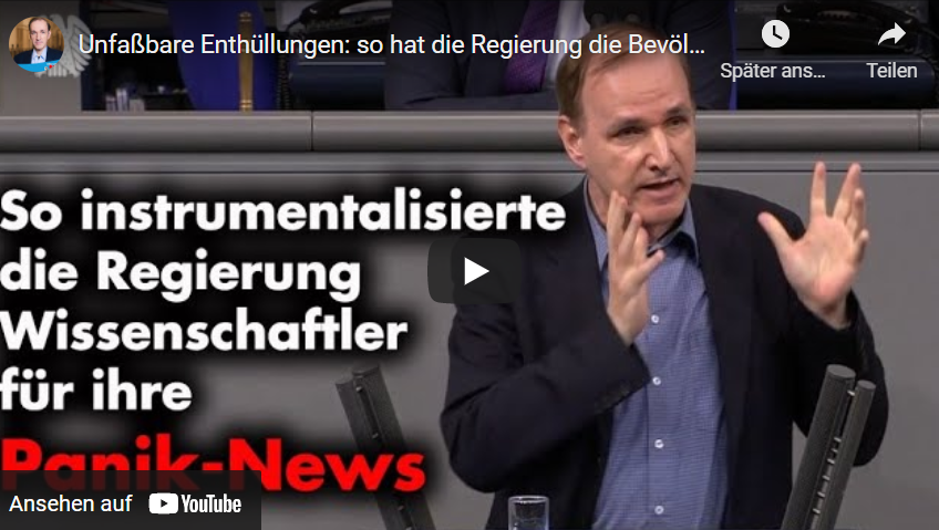 Unfassbare Enthüllungen: so hat die Regierung die Bevölkerung in Corona-Panik versetzt!