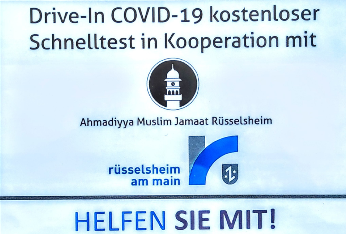Paukenschlag in Rüsselsheim: NGO führt kostenlosen Covid19-Drive-In Test durch! Mehr Helfer als Testpersonen vor Ort