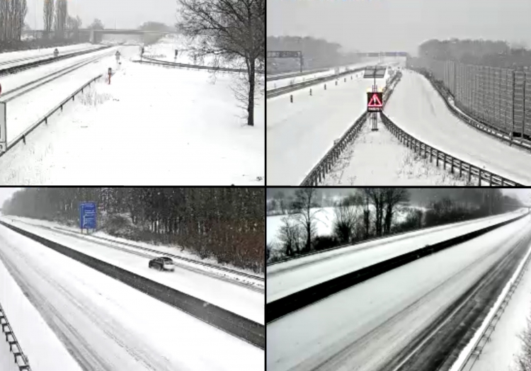 Schneechaos in Deutschland – Bahn sagt immer mehr Fahrten ab