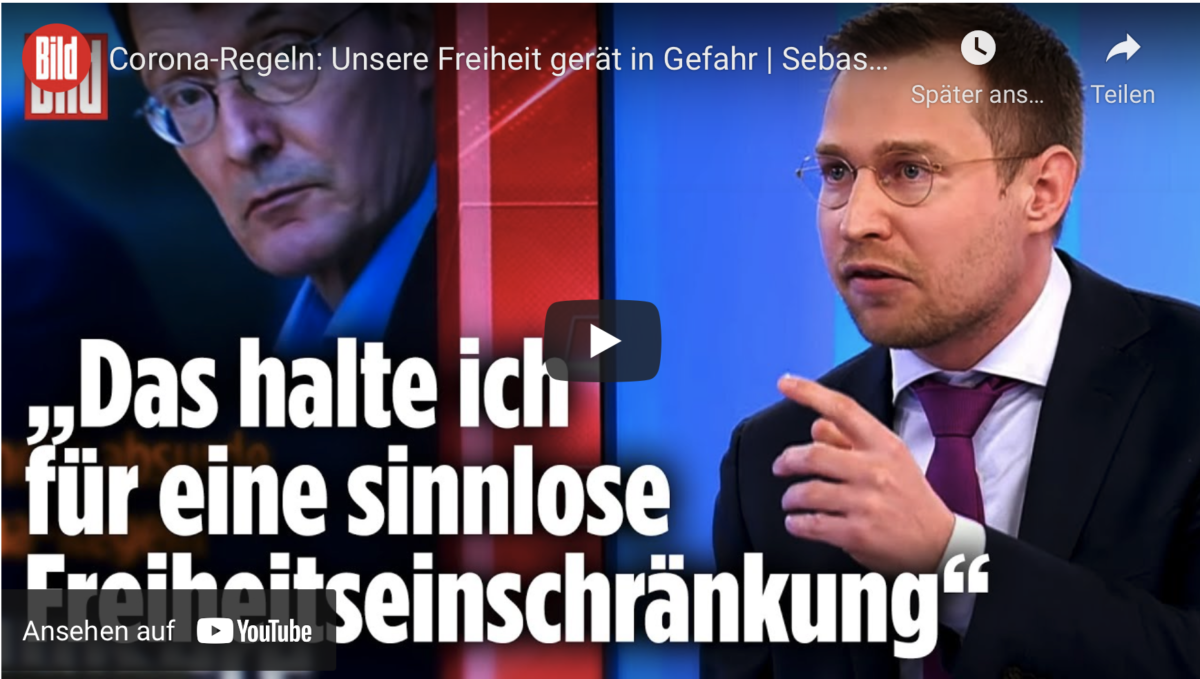 Corona-Regeln: Unsere Freiheit gerät immer mehr in Gefahr!