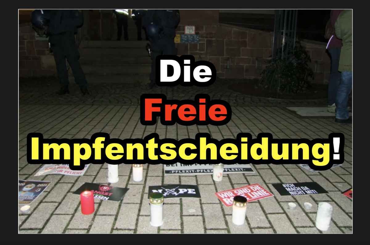Die Freie Impfentscheidung!