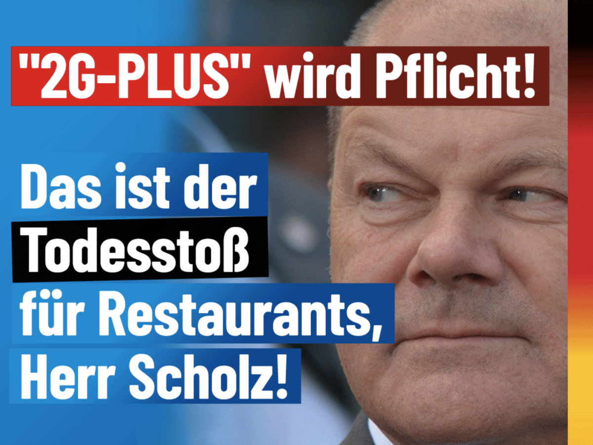 Twitter-Meldungen: Scholz will 2G-Plus für Restaurants und es ist scheiß egal mit was man geimpft wird! Geboosterte sind die neuen Helden!