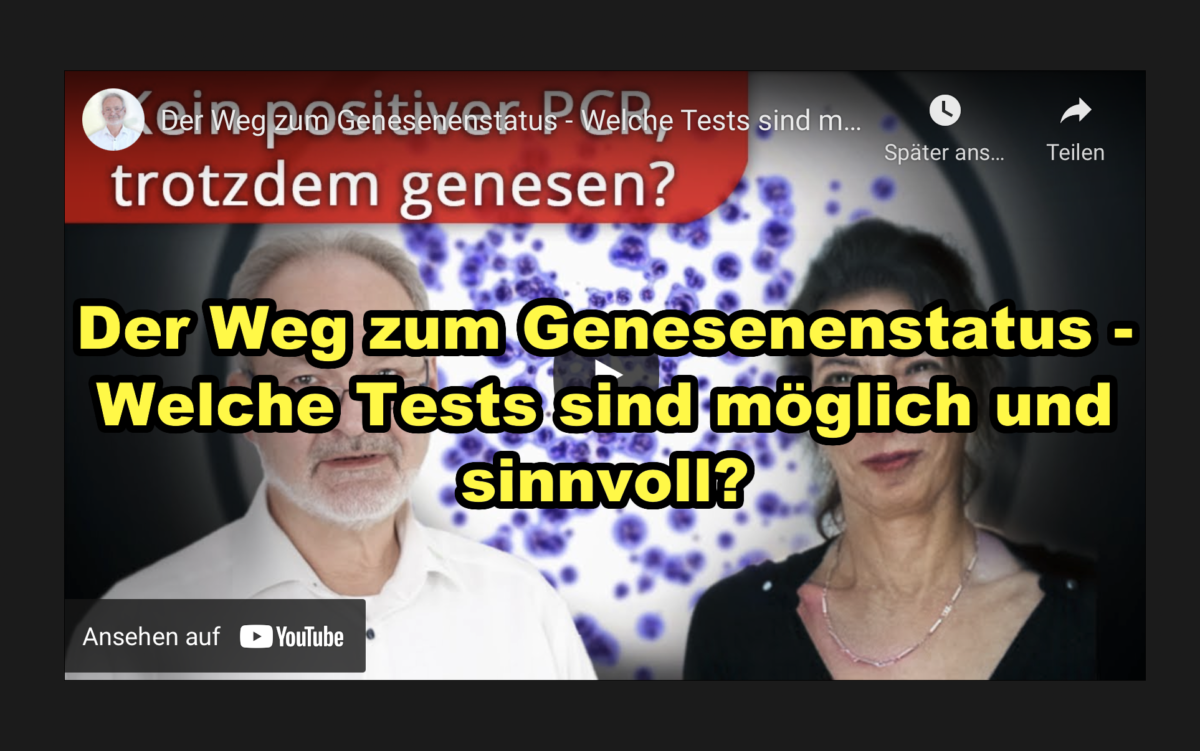 Der Weg zum Genesenenstatus – Welche Tests sind möglich und sinnvoll?