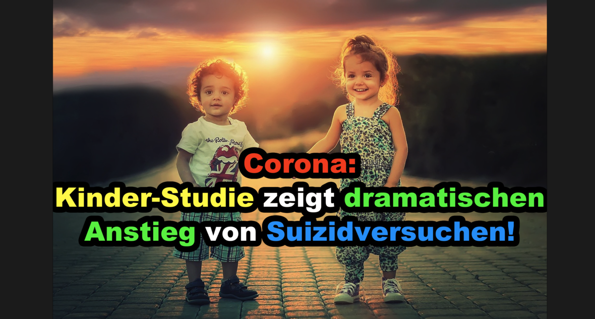 Corona: Kinder-Studie zeigt dramatischen Anstieg von Suizidversuchen!