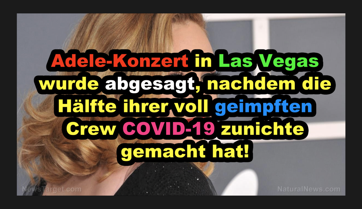 Adele-Konzert in Las Vegas wurde abgesagt, nachdem die Hälfte ihrer voll geimpften Crew COVID-19 zunichte gemacht hat!