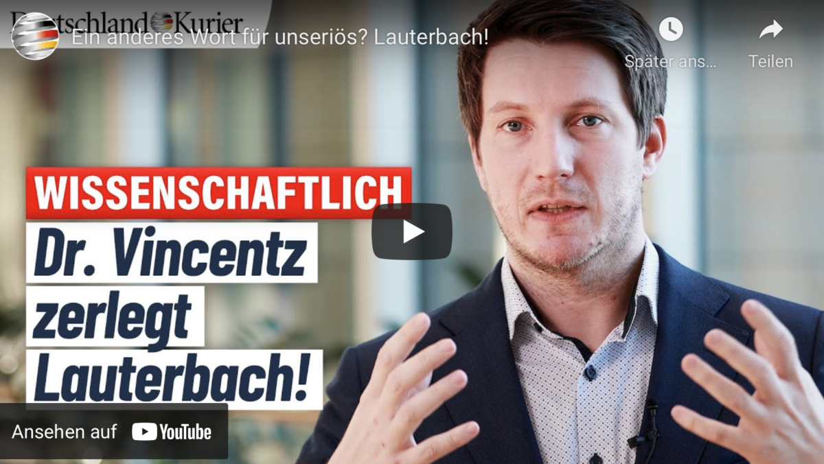 So wird Wissenschaftlich Lauterbach zerlegt!