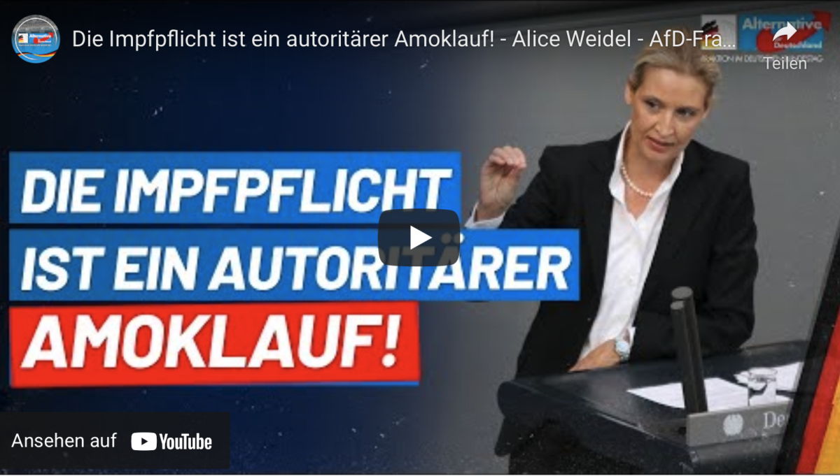 Die Corona-Impfpflicht ist ein autoritärer Amoklauf!