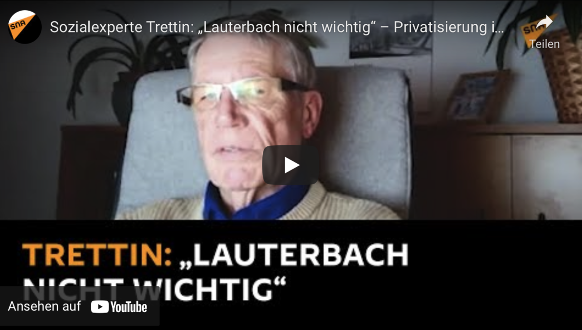 Sozialexperte Trettin: „Lauterbach nicht wichtig“ – Privatisierung im Gesundheitswesen in der Kritik!