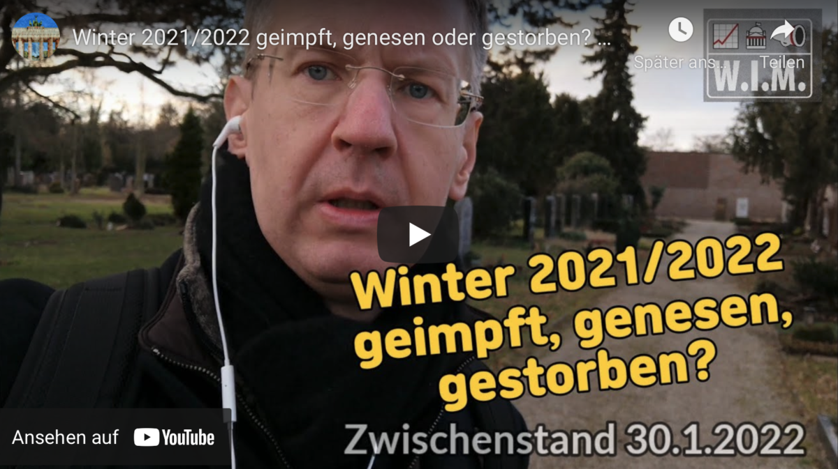 Winter 2021/2022 geimpft, genesen oder gestorben? Zwischenstand der wirrsten Corona-Prognosen!
