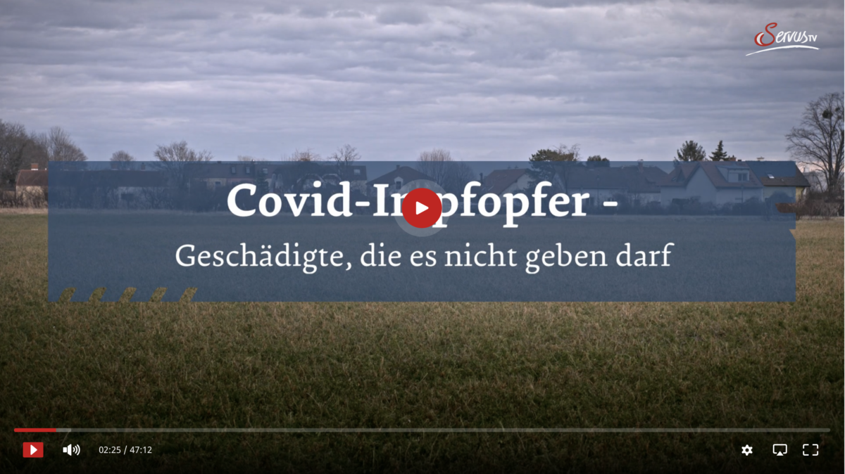 Covid-Impfopfer – Geschädigte, die es nicht geben darf!