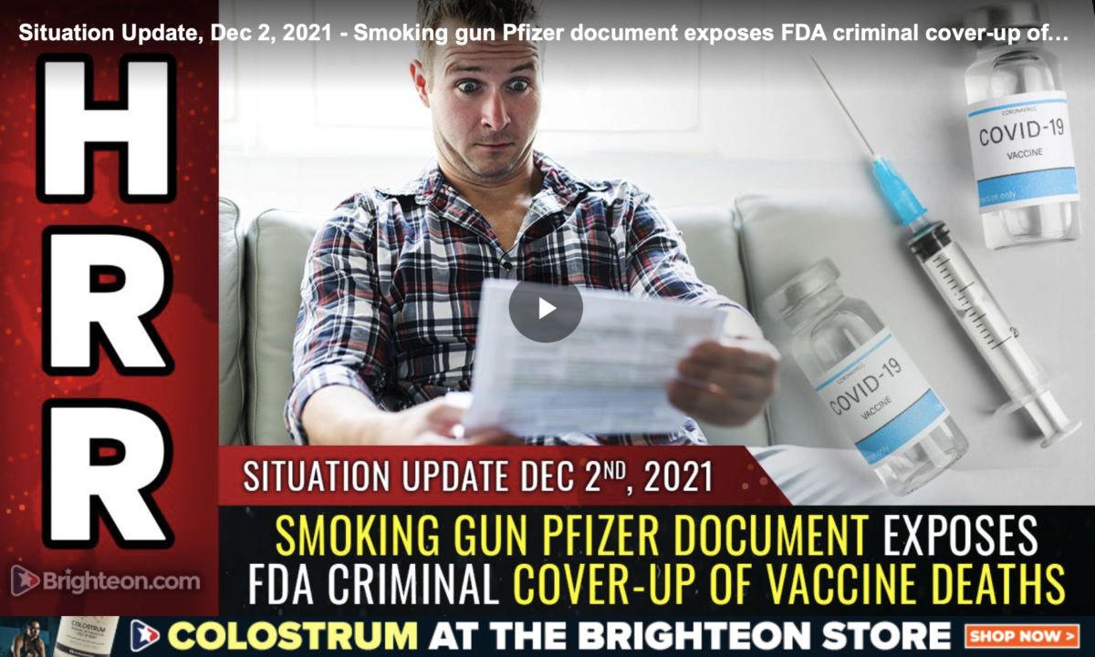 Pfizer gibt in einem vertraulichen Dokument zu, dass der COVID-19-Impfstoff eine impfassoziierte erweiterte Krankheit verursacht!