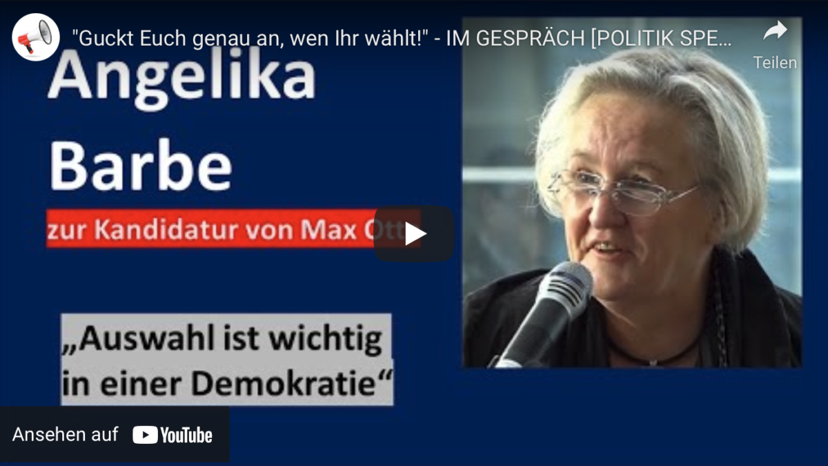 „Guckt Euch genau an, wen Ihr wählt!“