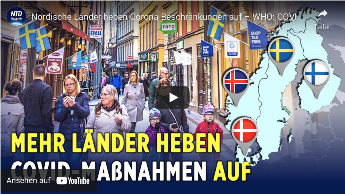 Nordische Länder heben Corona Beschränkungen auf!