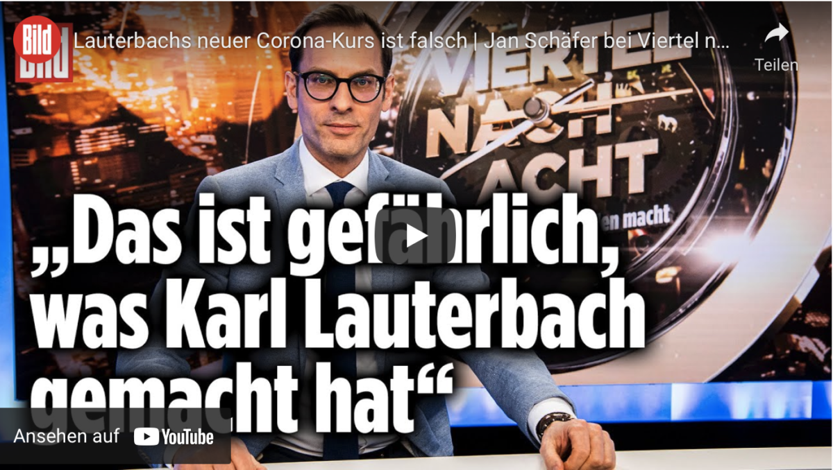 Lauterbachs neuer Corona-Kurs ist falsch!