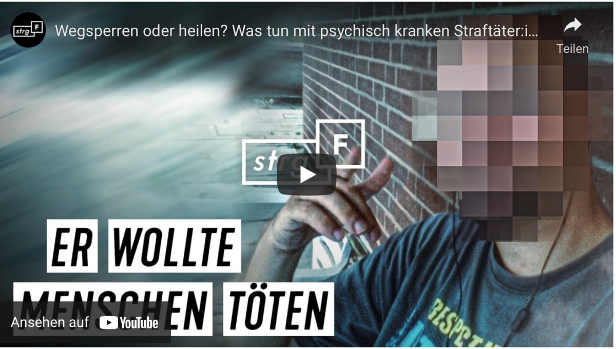 Wegsperren oder heilen? Was tun mit psychisch kranken Straftäter:innen?