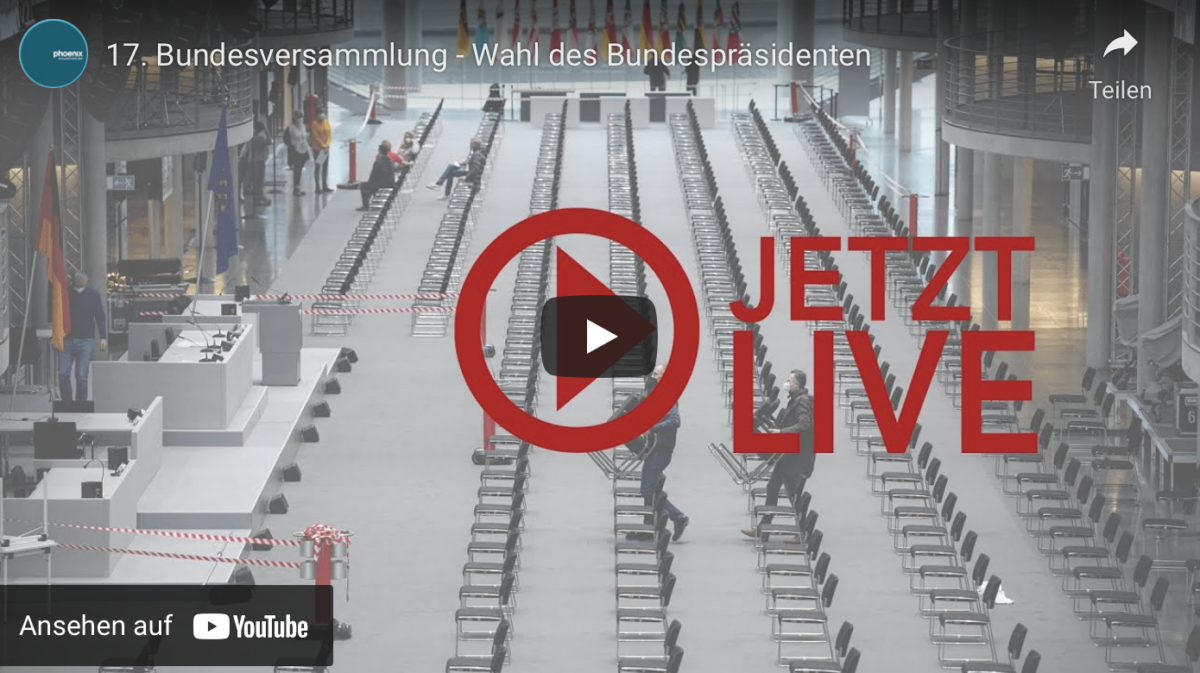 17. Bundesversammlung – Wahl des Bundespräsidenten!