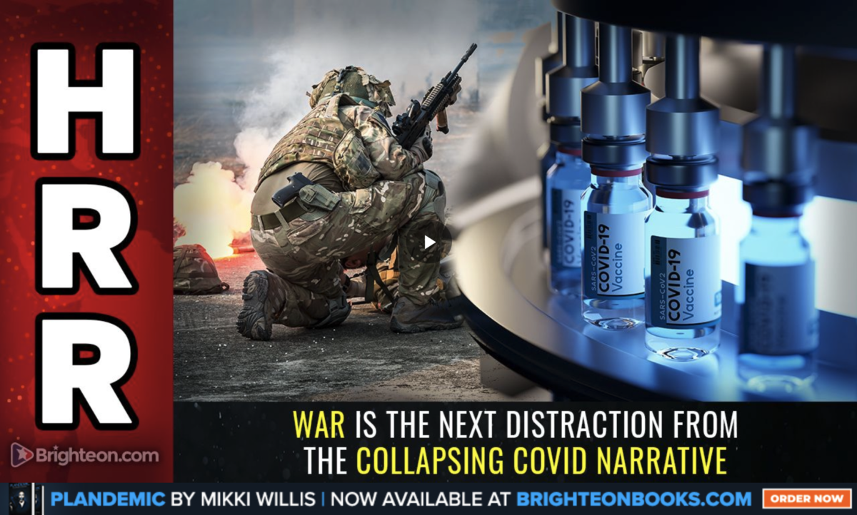 WAR ist die nächste Ablenkung von der zusammenbrechenden COVID-Erzählung!