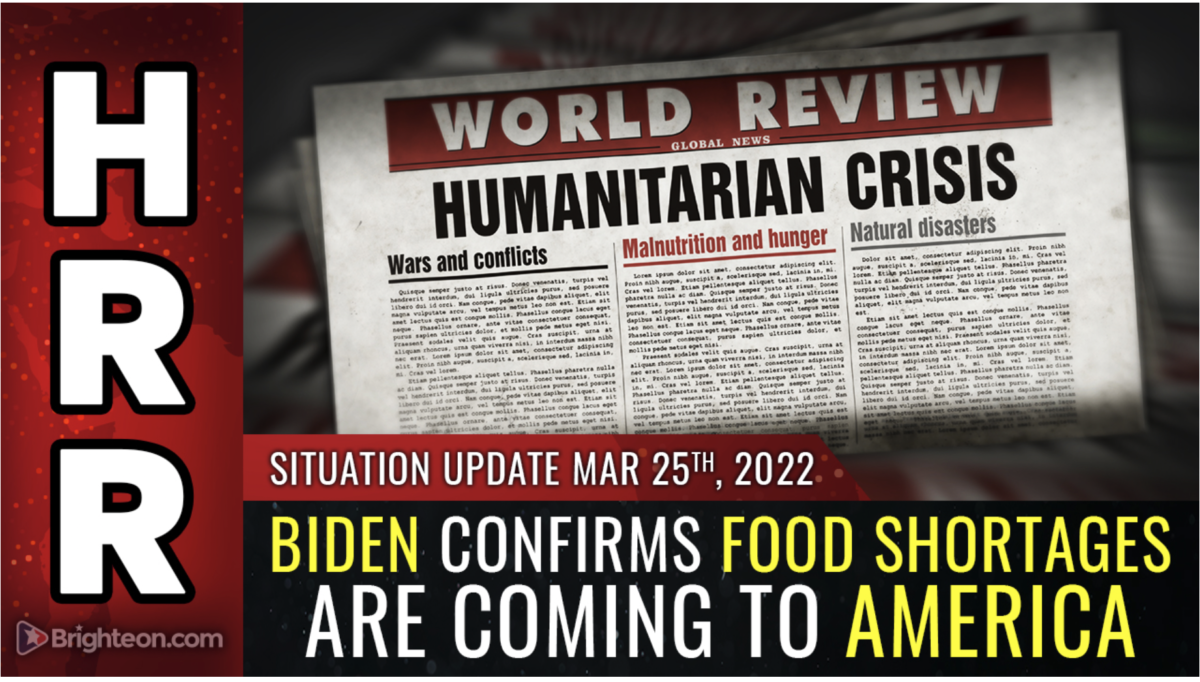 Joe Biden warnt vor drohender Nahrungsmittelknappheit, die nach Amerika kommt, da das Besatzungsregime wirtschaftlichen Selbstmord begeht