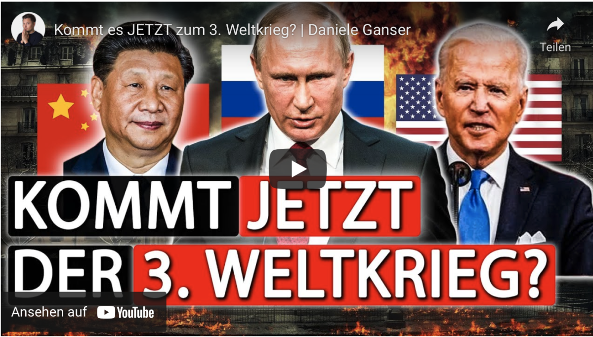Kommt es JETZT zum 3. Weltkrieg?