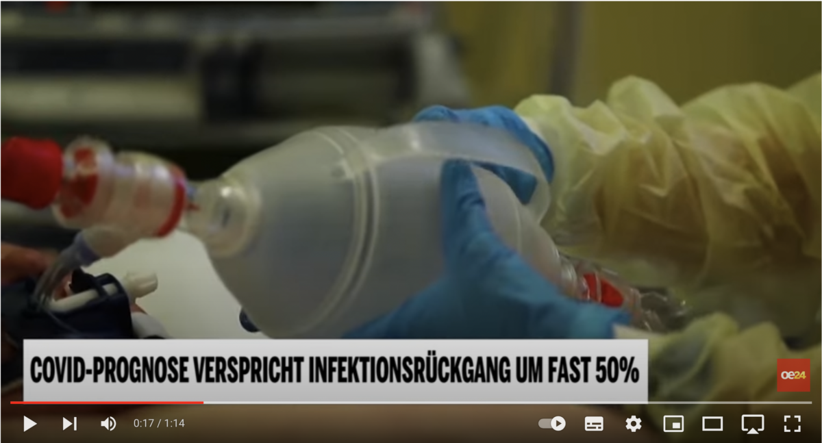 Covid-Prognose verspricht Infektionsrückgang um fast 50%!