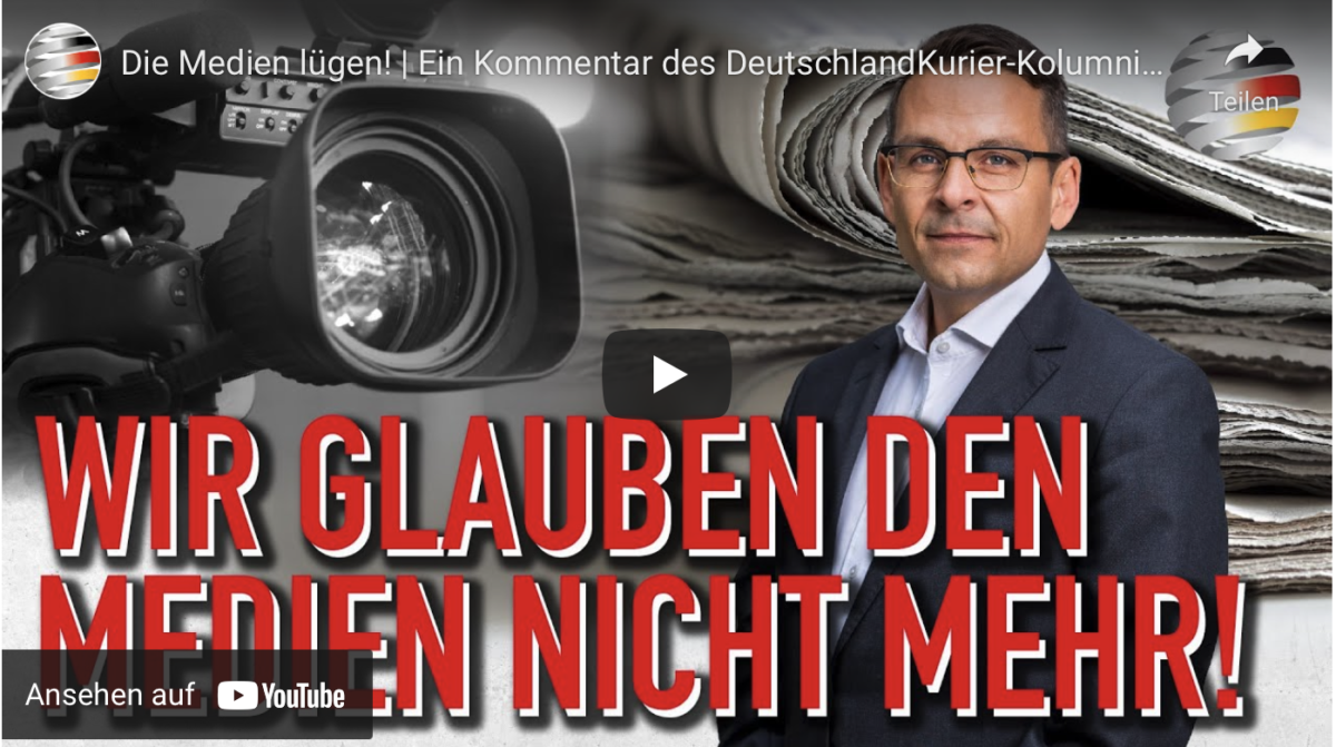 Wir glauben den Medien nicht mehr! Die Medien lügen!