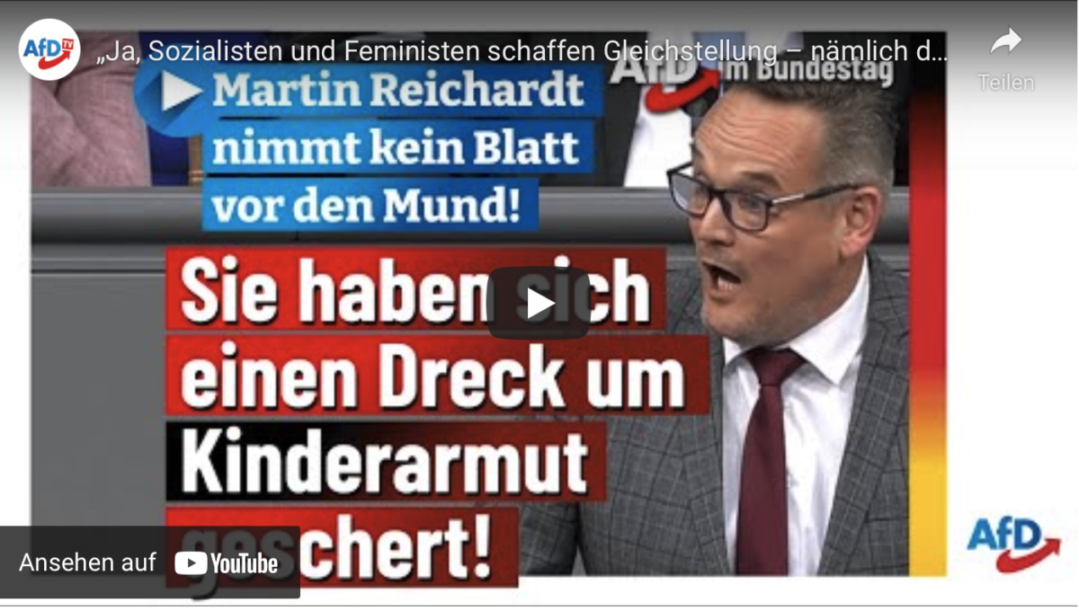 Familienförderung: Sie haben sich einen Dreck um Kinderarmut geschert!
