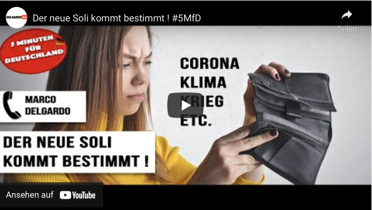 Der neue Soli kommt bestimmt !