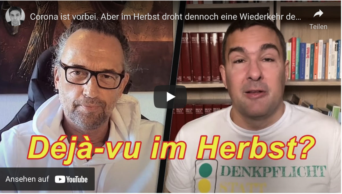 Corona ist vorbei. Aber im Herbst droht dennoch eine Wiederkehr der Coronapolitik, warnt Dr. Pürner!