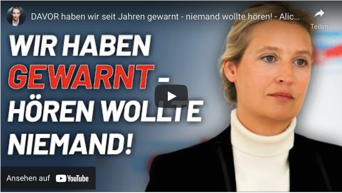 DAVOR haben wir seit Jahren gewarnt – niemand wollte hören!