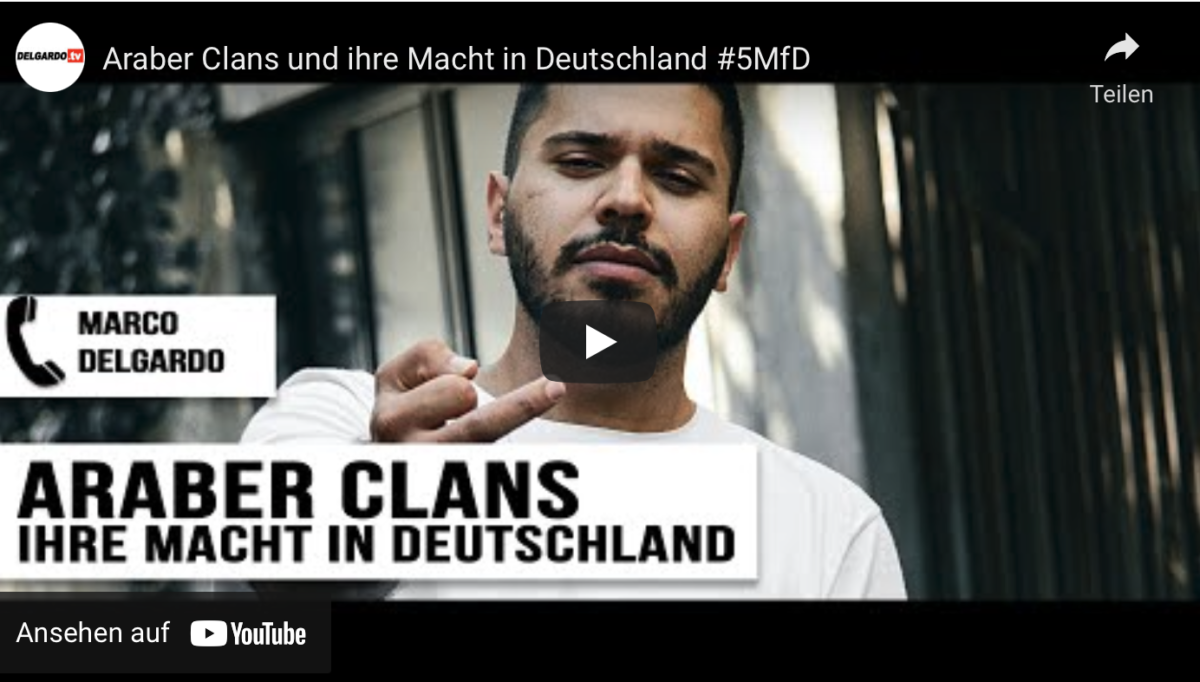Araber Clans und ihre Macht in Deutschland!