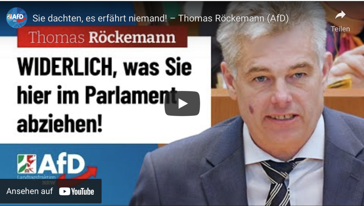Widerlich, was Sie hier im Parlament abziehen!