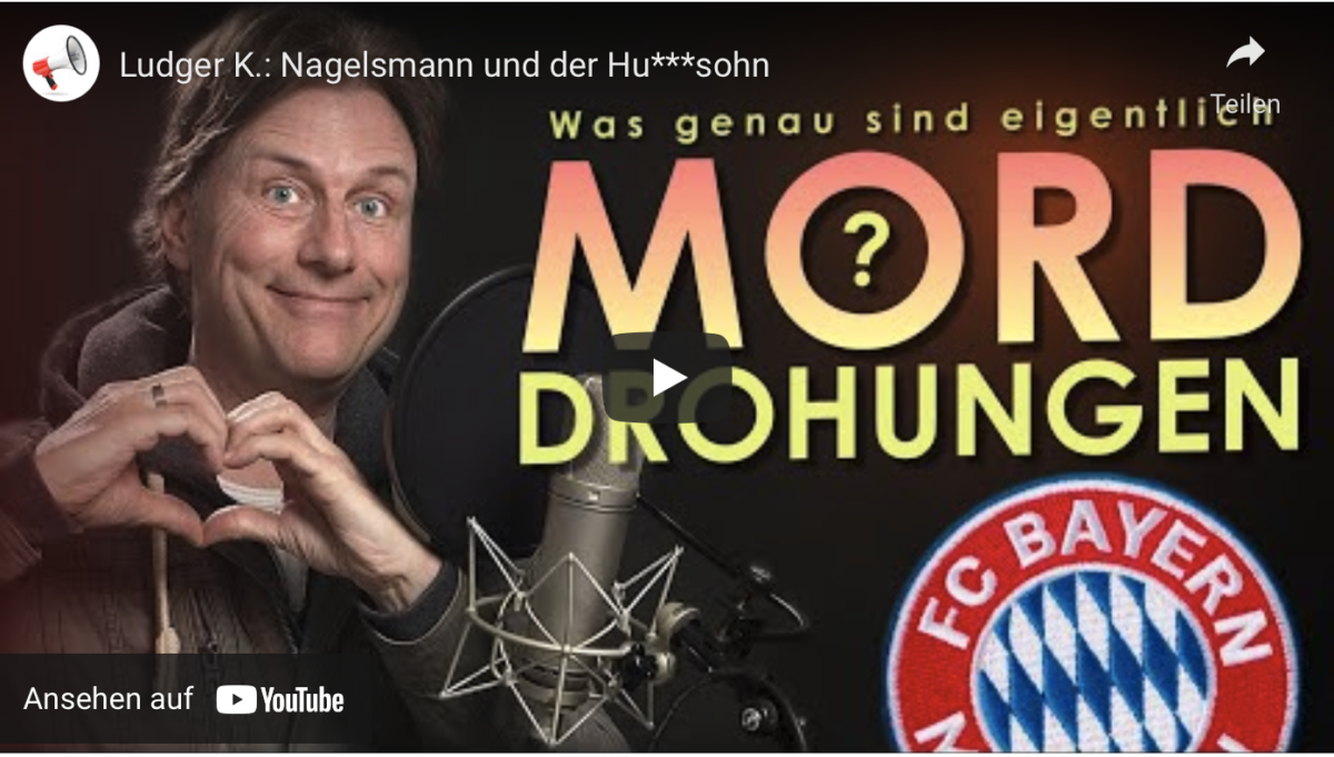Ludger K.: Nagelsmann und der Hu***sohn