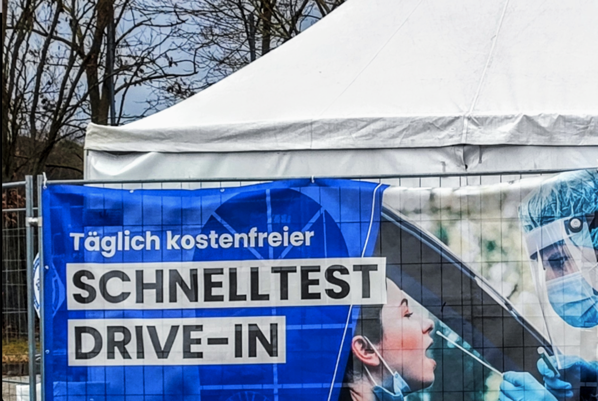 Groß-Zimmern/Weiterstadt: Brände an Corona-Schnellteststationen!