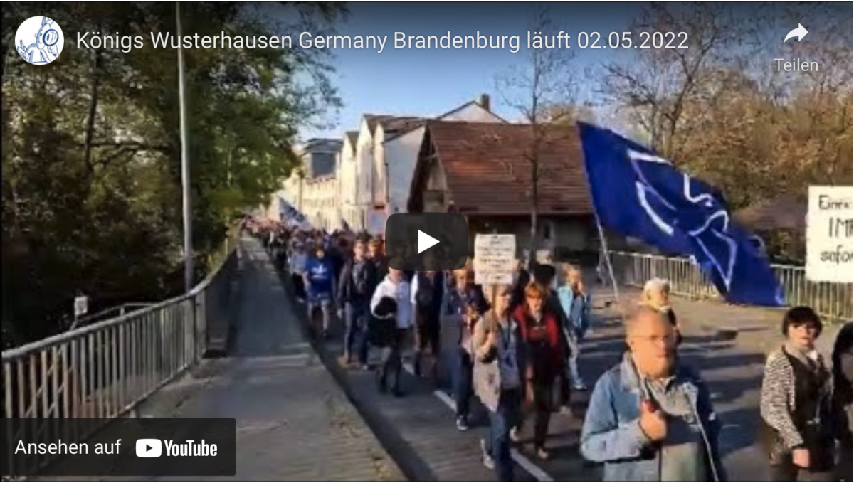 Königs Wusterhausen Germany Brandenburg läuft 02.05.2022!