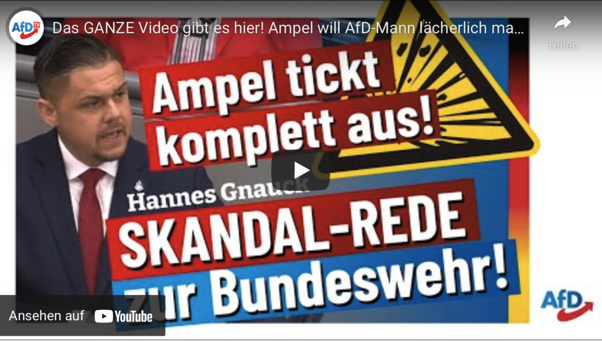Ampel will AfD-Mann lächerlich machen! Doch der teilt ordentlich aus!