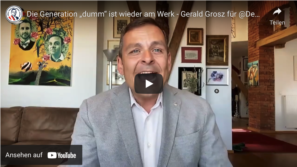 Die Generation „dumm“ ist wieder am Werk!