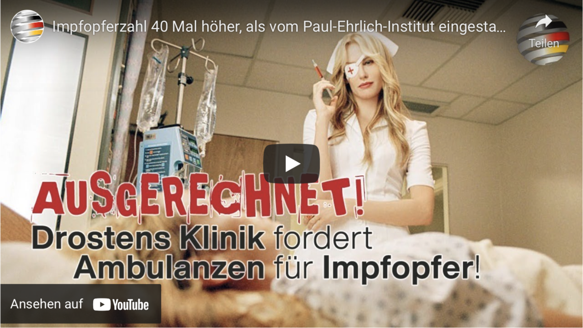 Corona-Skandal: Impfopferzahl 40 Mal höher, als vom Paul-Ehrlich-Institut eingestanden!