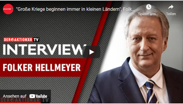 „Große Kriege beginnen immer in kleinen Ländern“