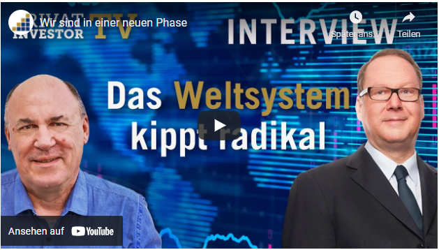 Das Weltsystem kippt radikal! Wir sind in einer neuen Phase!