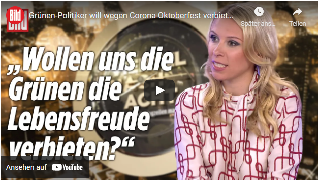 Grünen-Politiker will wegen Corona Oktoberfest verbieten!